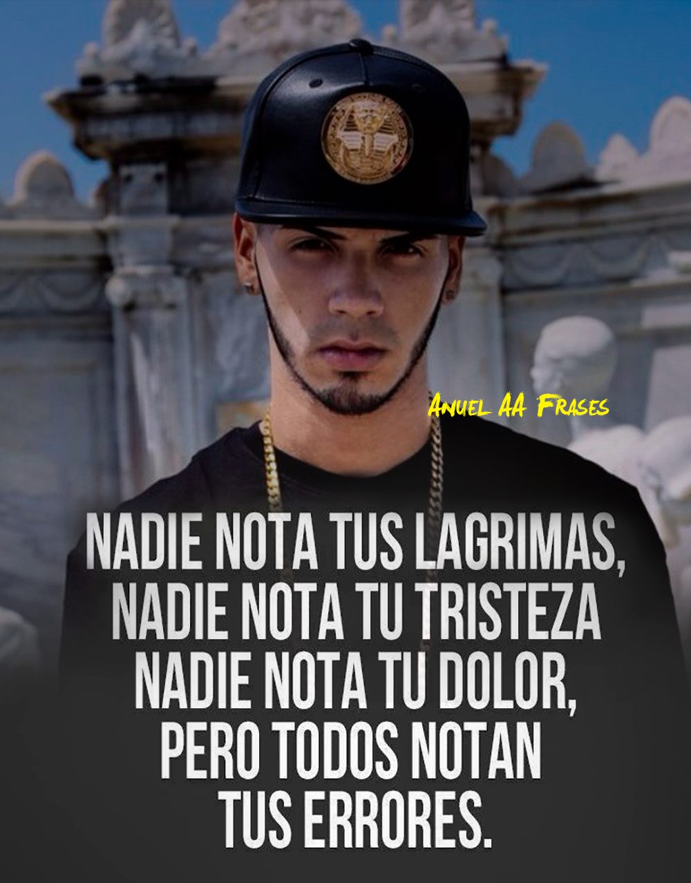 Anuel AA Frases - Las coltas, los palos, versace, louis