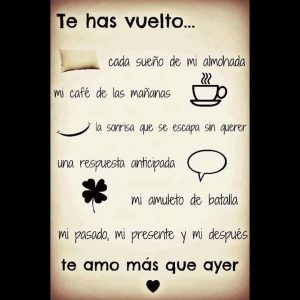 Frases de BUENOS DÍAS bonitas para mi amor y para enamorar