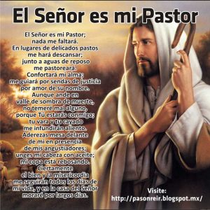 Salmo de Jesús es mi pastor