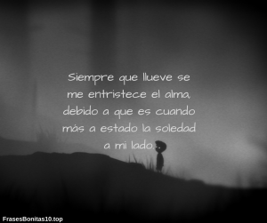 Frases Tristes De Amor De Soledad De Amistad Y De La Vida