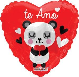 Osos con corazones grandes de amor animados y bonitos de te amo