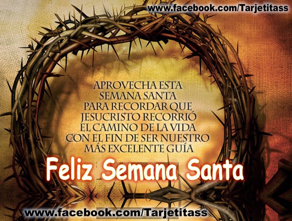 Feliz Semana Santa frases en imágenes, postales y memes bonitos