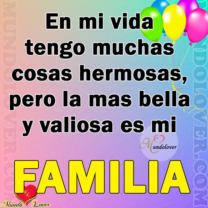 Frases para mi familia de amor cortas y palabras de agradecimiento