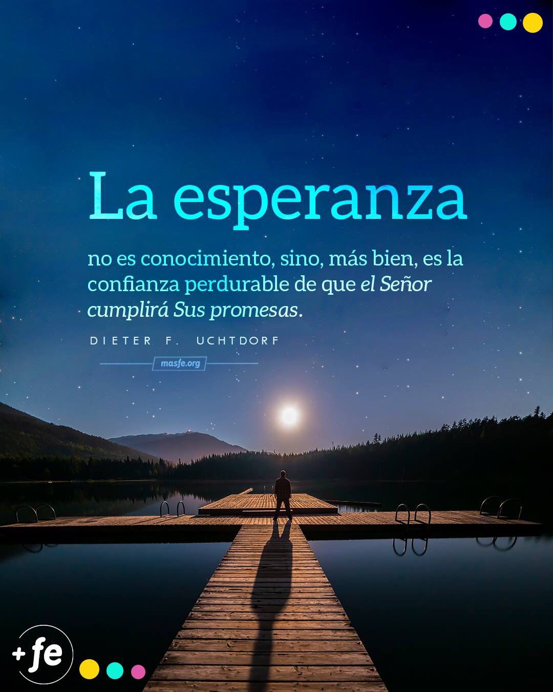 Frases de fe y esperanza en Dios cortas para momentos difíciles y la vida