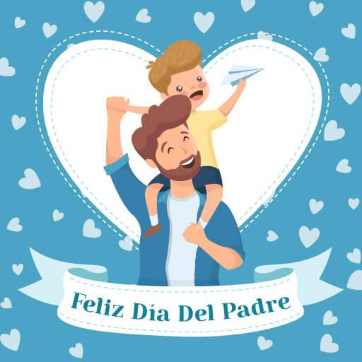 Imágenes del día del padre con frases para mi novio, esposo o amigo