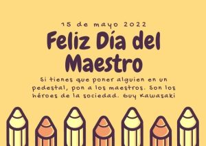 Frases de Feliz día del Maestro